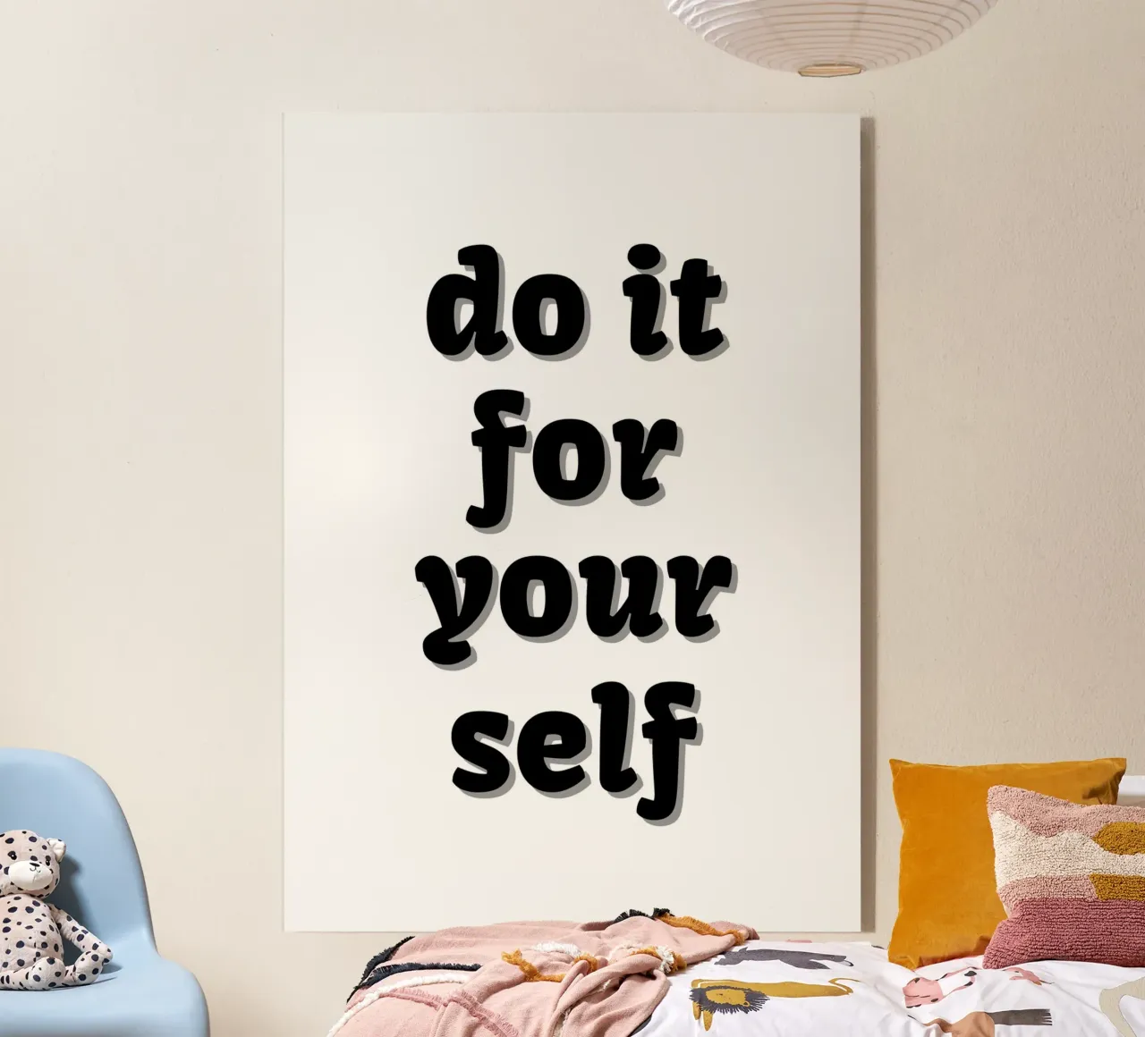Do it for yourself plexiglass da Quotes on walls
