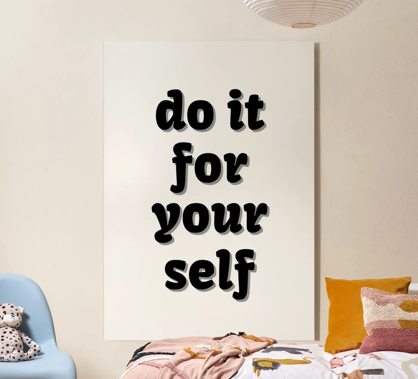 Do it for yourself plexiglass da Quotes on walls