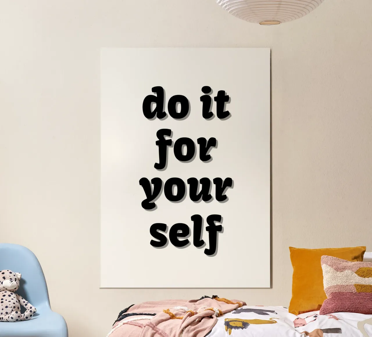Do it for yourself alluminio dibond da Quotes on walls