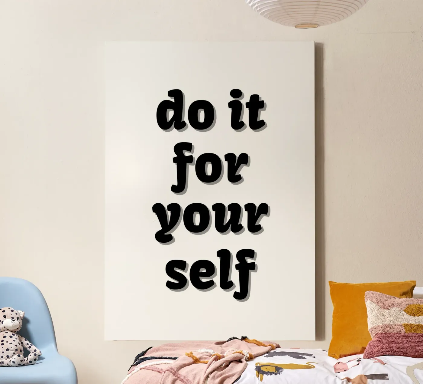 Do it for yourself canvas by Quotes on walls