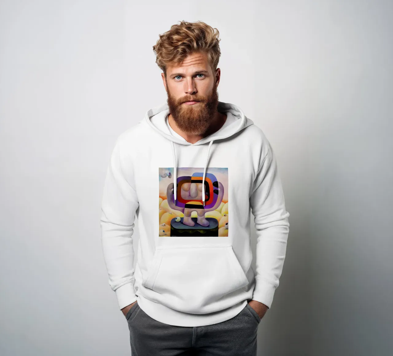 Ecran Total felpa con cappuccio da Antony Squizzato