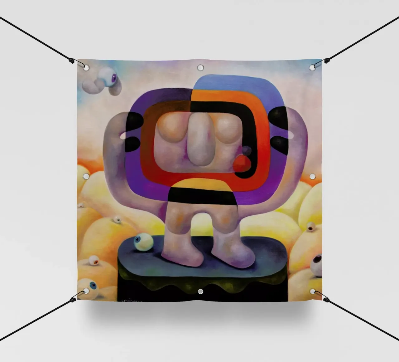 Ecran Total telo in pvc da Antony Squizzato