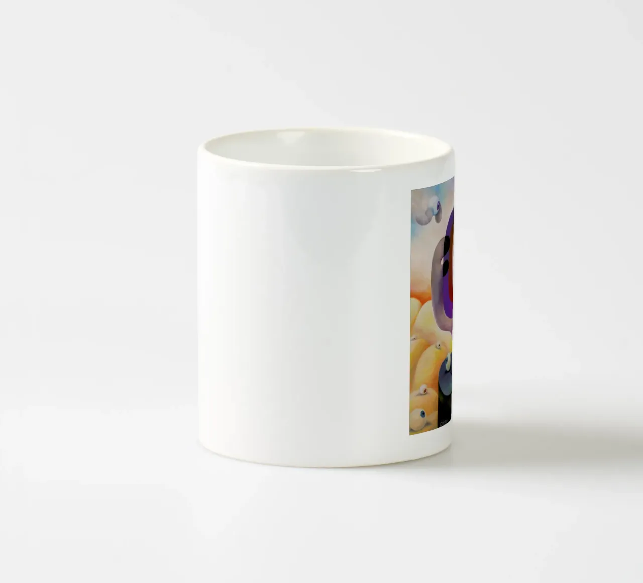 Ecran Total tazza in ceramica da Antony Squizzato