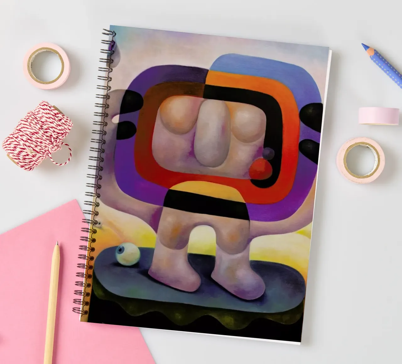Ecran Total spiral notebook by Antony Squizzato