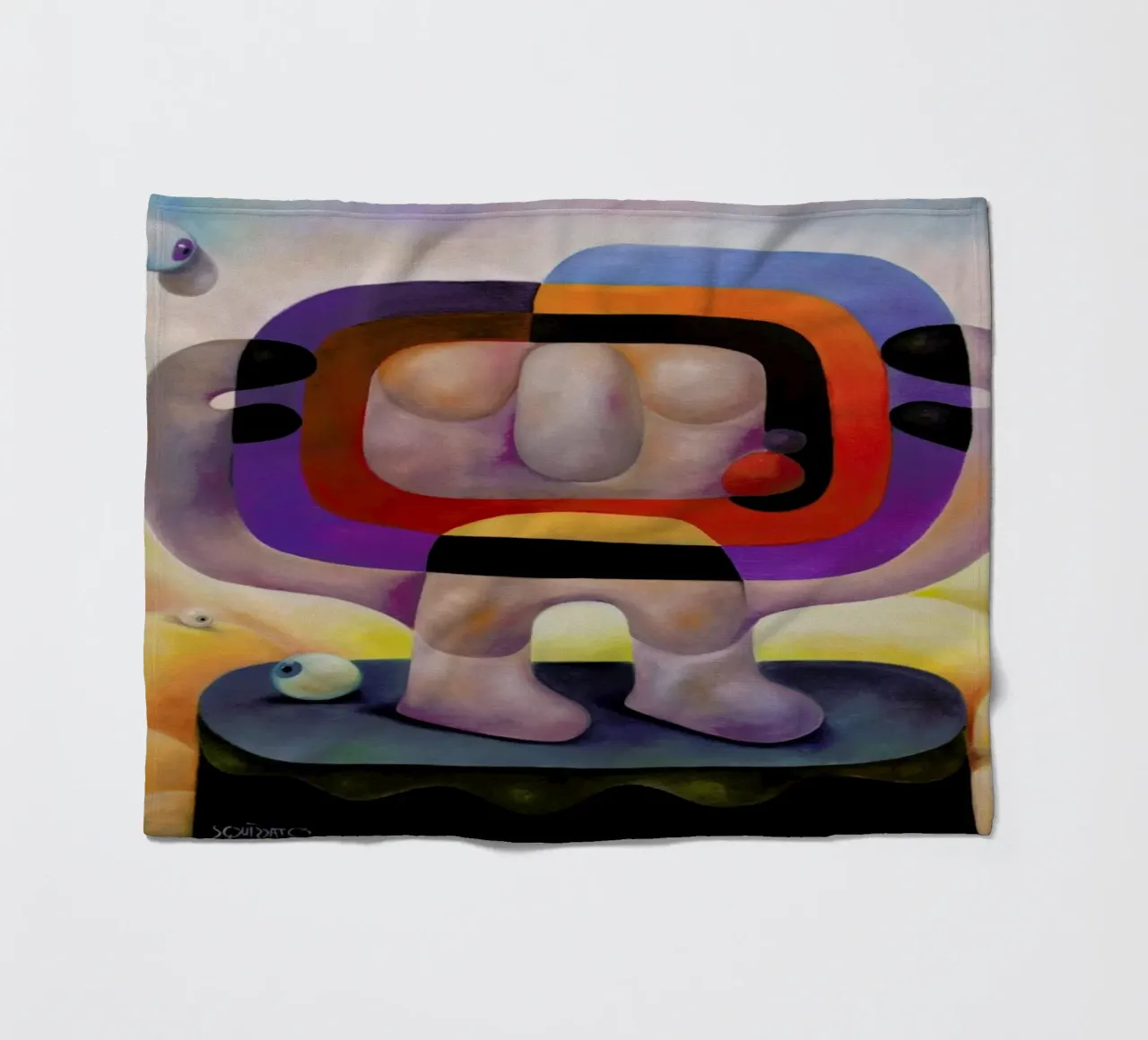 Ecran Total coperta in pile da Antony Squizzato