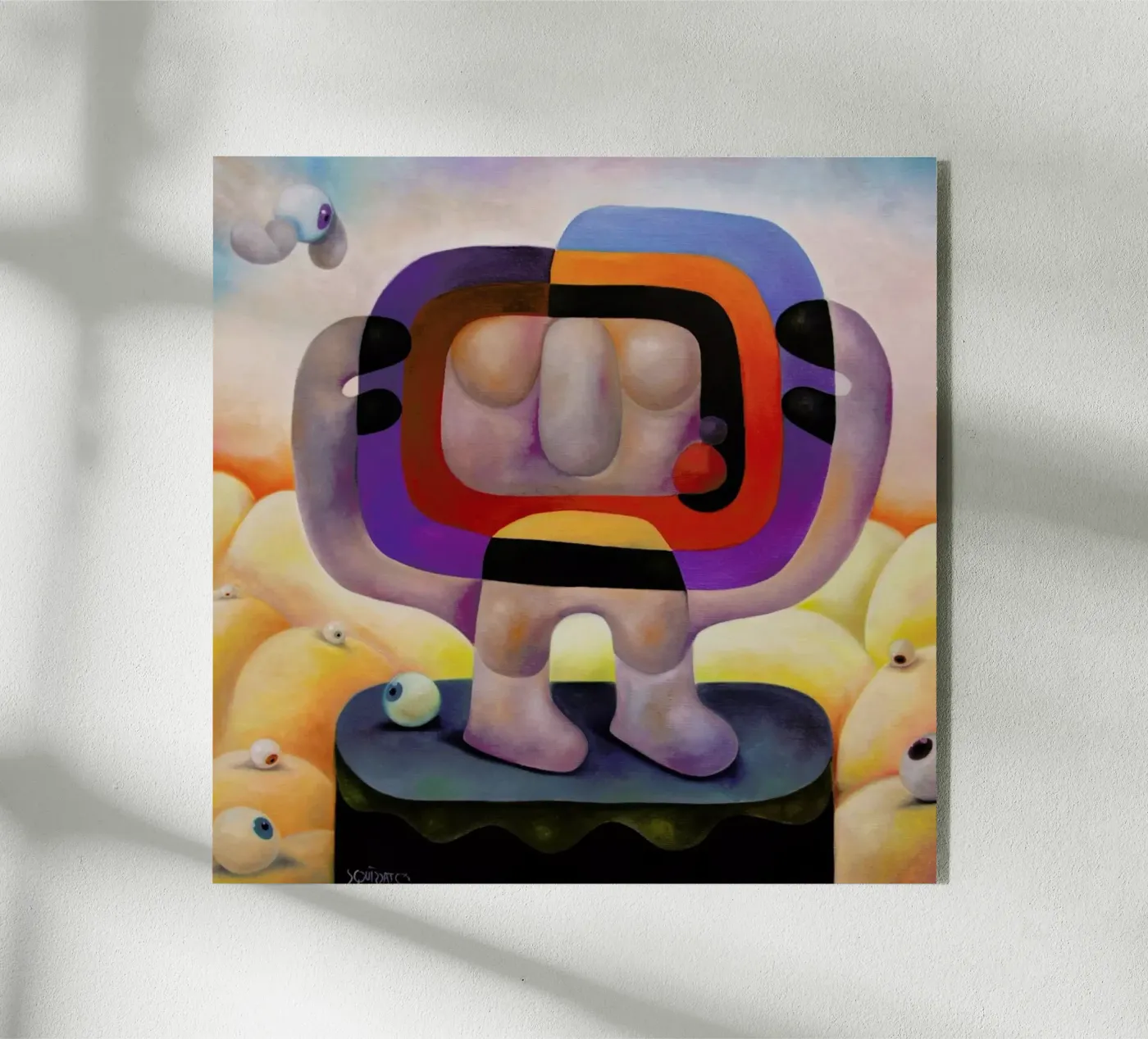 Ecran Total plexiglas de Antony Squizzato