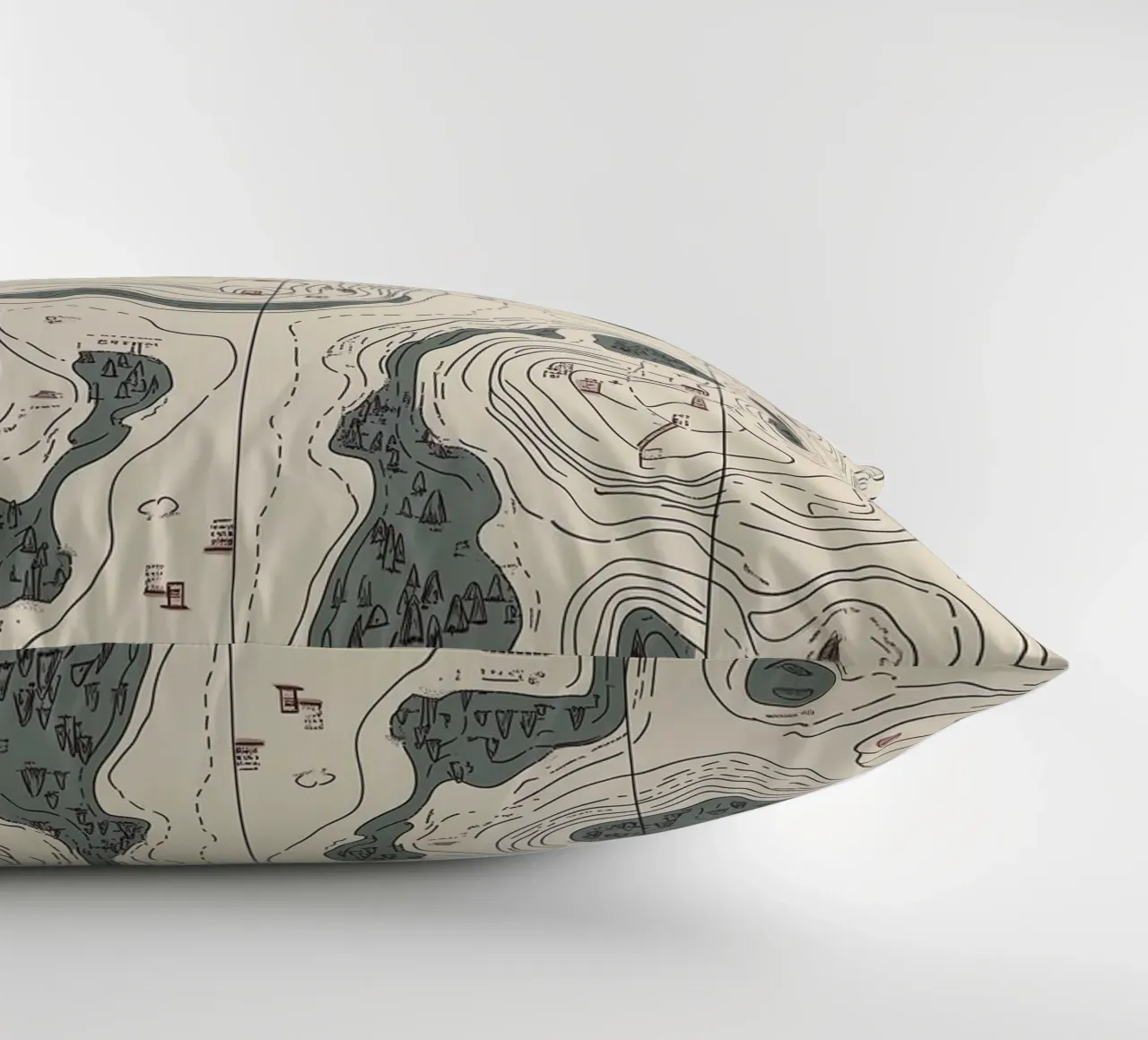 Topographic Wilderness cuscino da Wanderlet