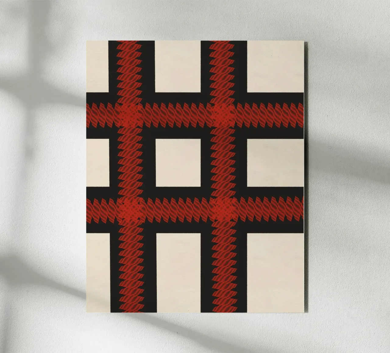 Controlli da parte di Deepthi s alluminio dibond con Cornice Artbox da Pictufy Winter Warmth