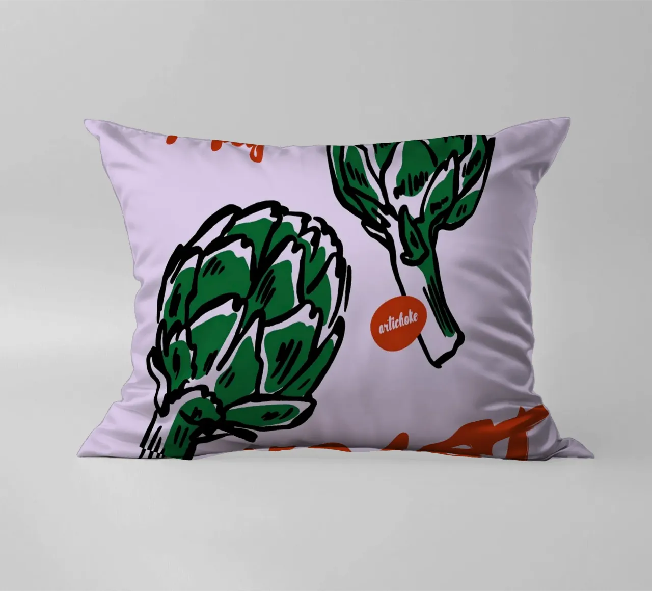 Boho Food 11 My Heart cuscino da Boho Print Collection