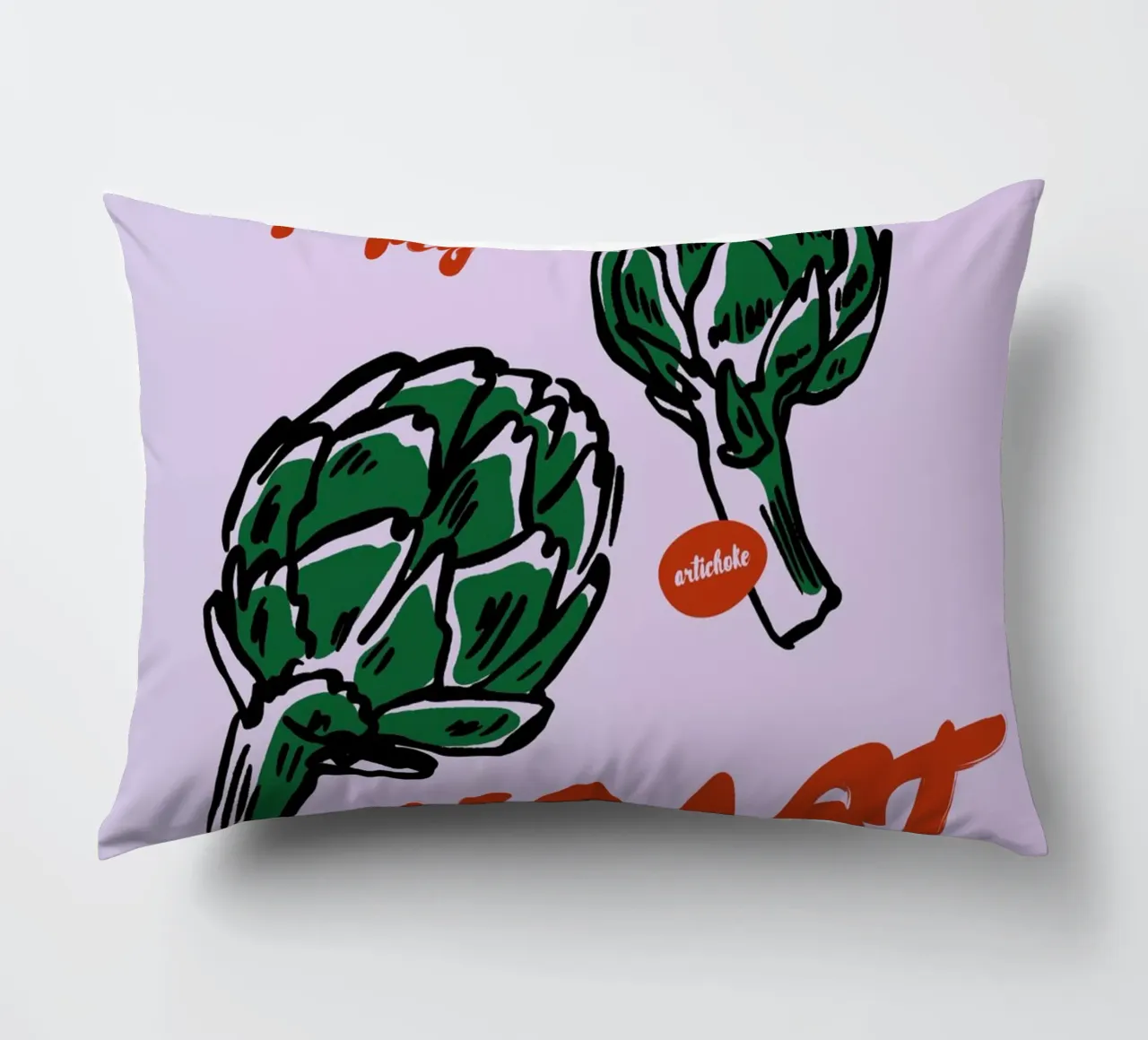 Boho Food 11 My Heart cuscino da Boho Print Collection