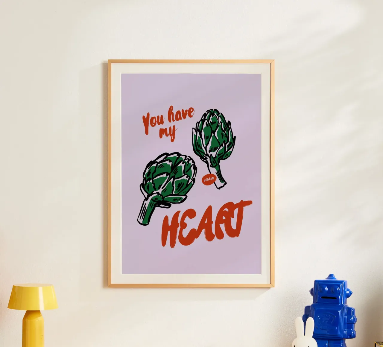 Boho Food 11 My Heart carta hahnemühle da Boho Print Collection