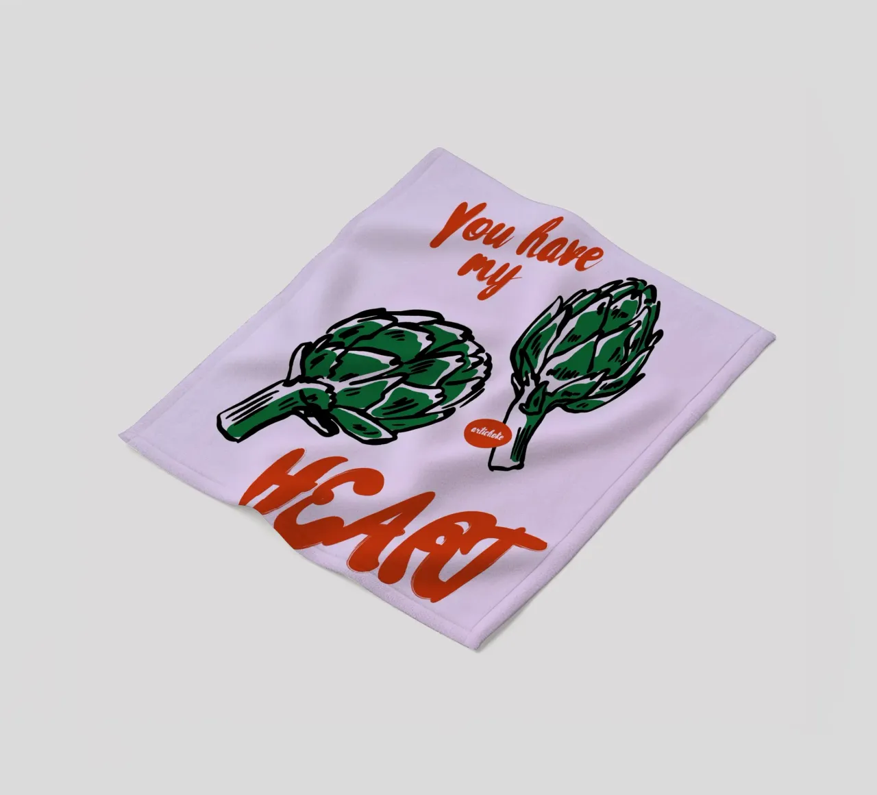 Boho Food 11 My Heart coperta in pile da Boho Print Collection