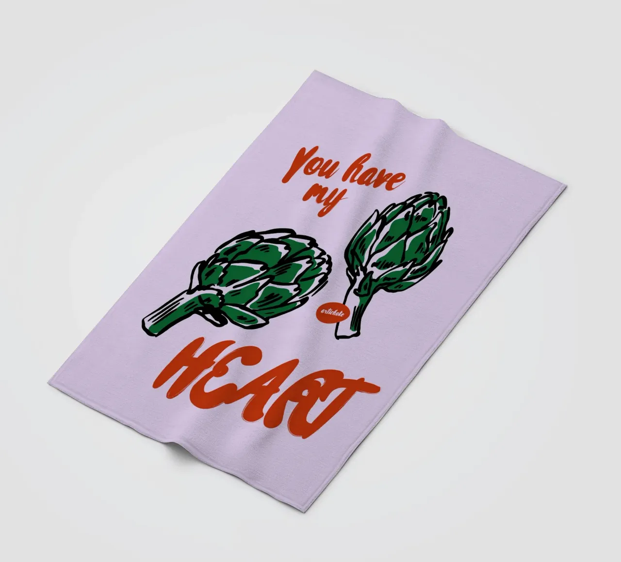 Boho Food 11 My Heart coperta in pile da Boho Print Collection