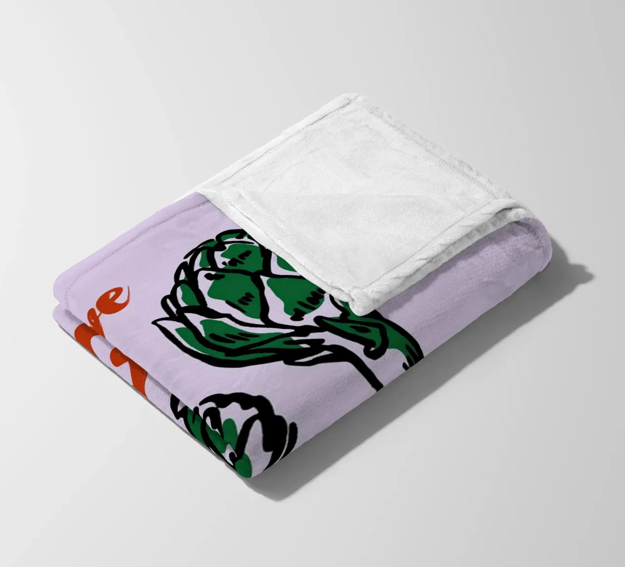Boho Food 11 My Heart coperta in pile da Boho Print Collection