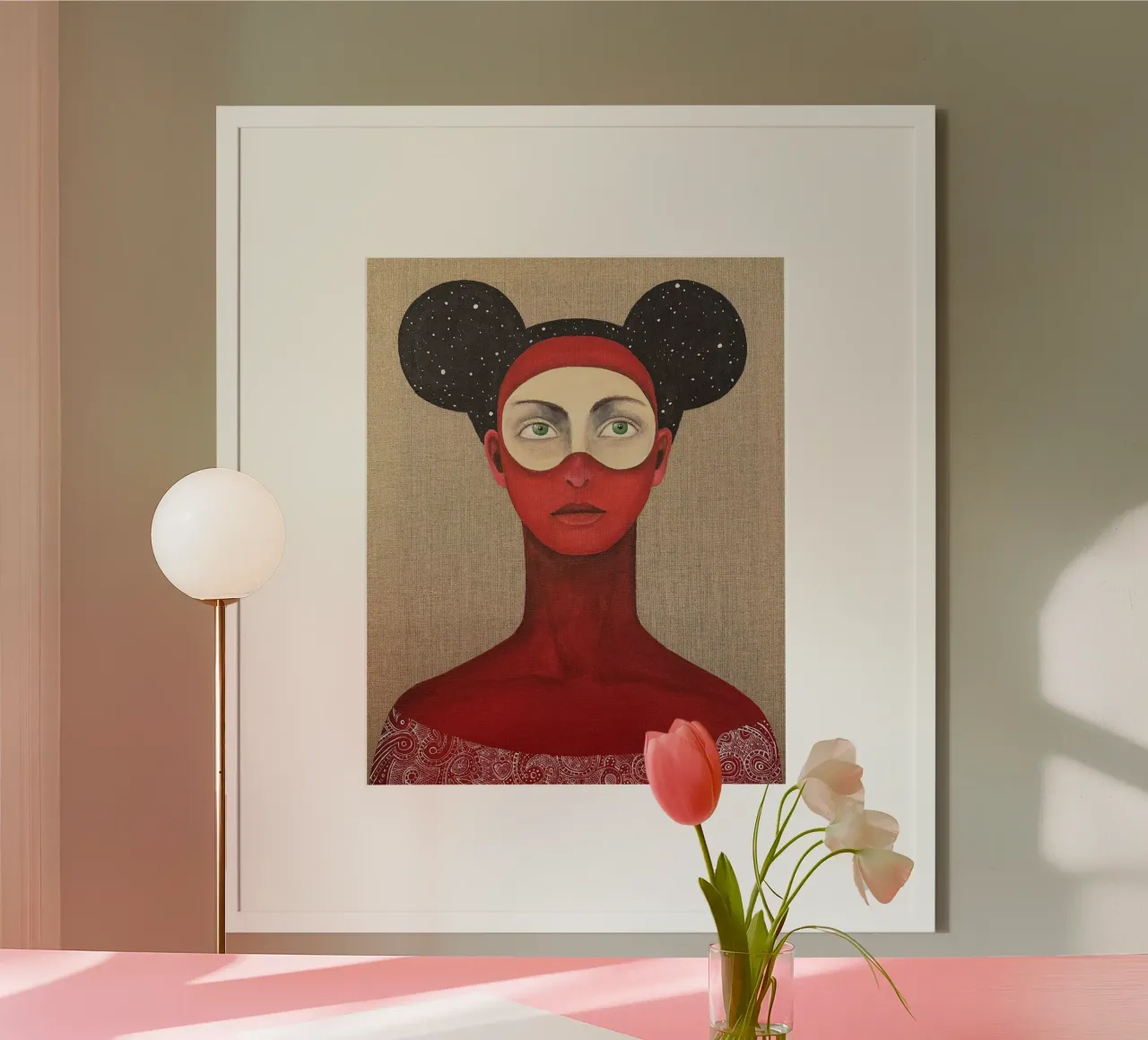 Cosmic Duality By SAN STARLING poster by Pictufy Winter Warmth