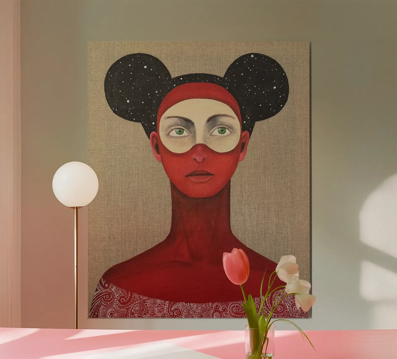 Cosmic Duality By SAN STARLING poster by Pictufy Winter Warmth