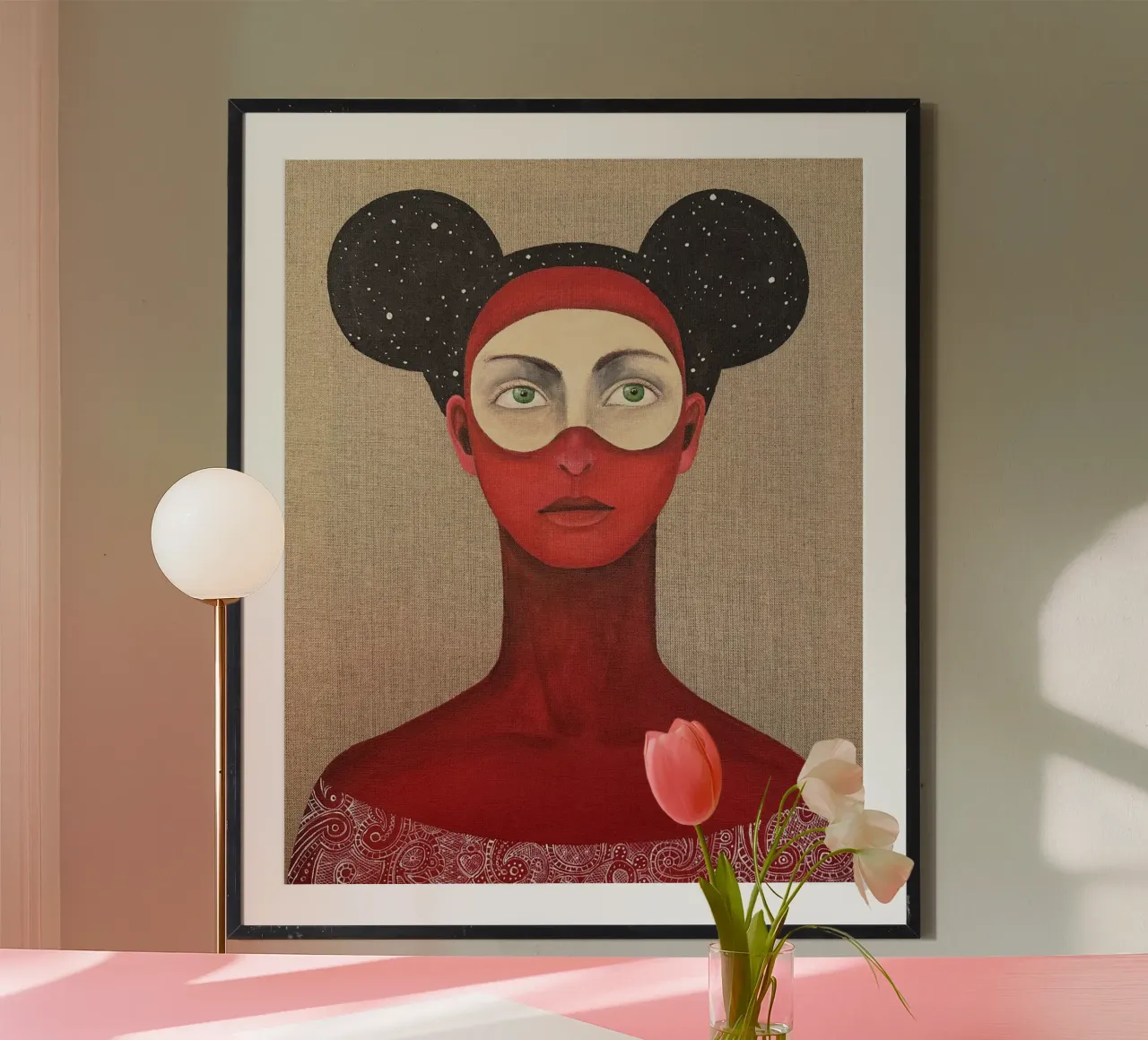 Cosmic Duality By SAN STARLING poster by Pictufy Winter Warmth
