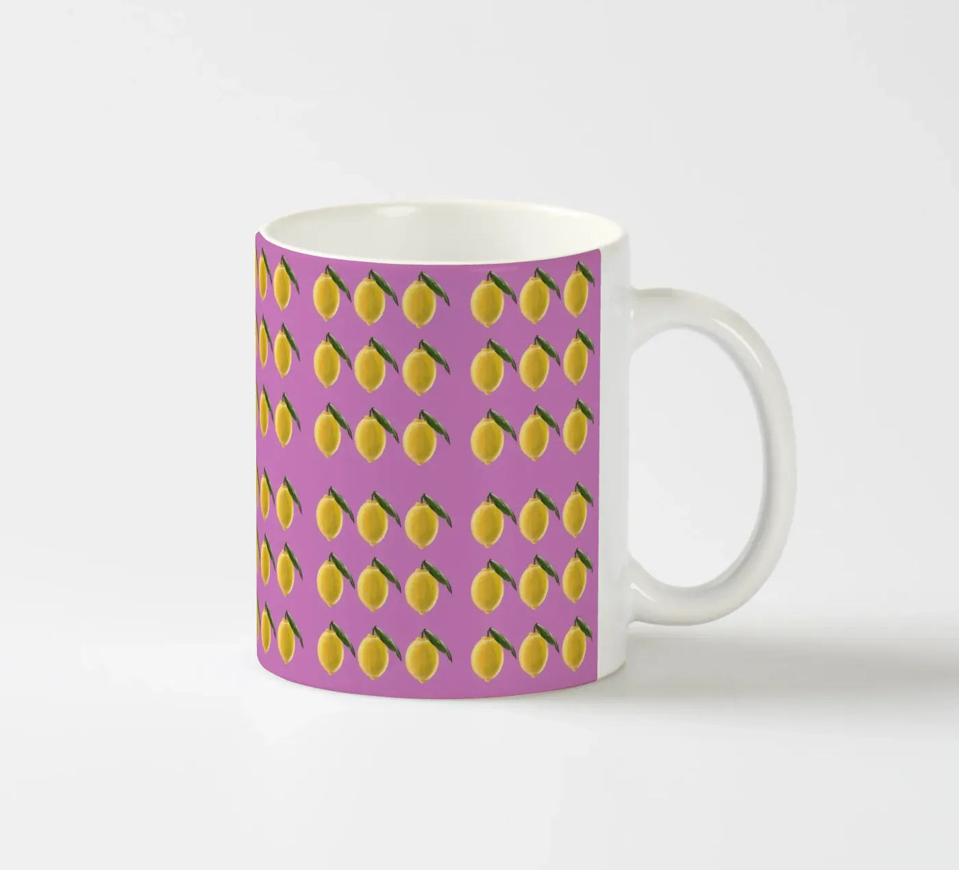 Lemons ceramic mug by by elle arts moments