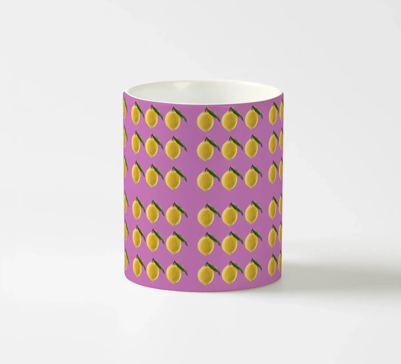 Lemons ceramic mug by by elle arts moments