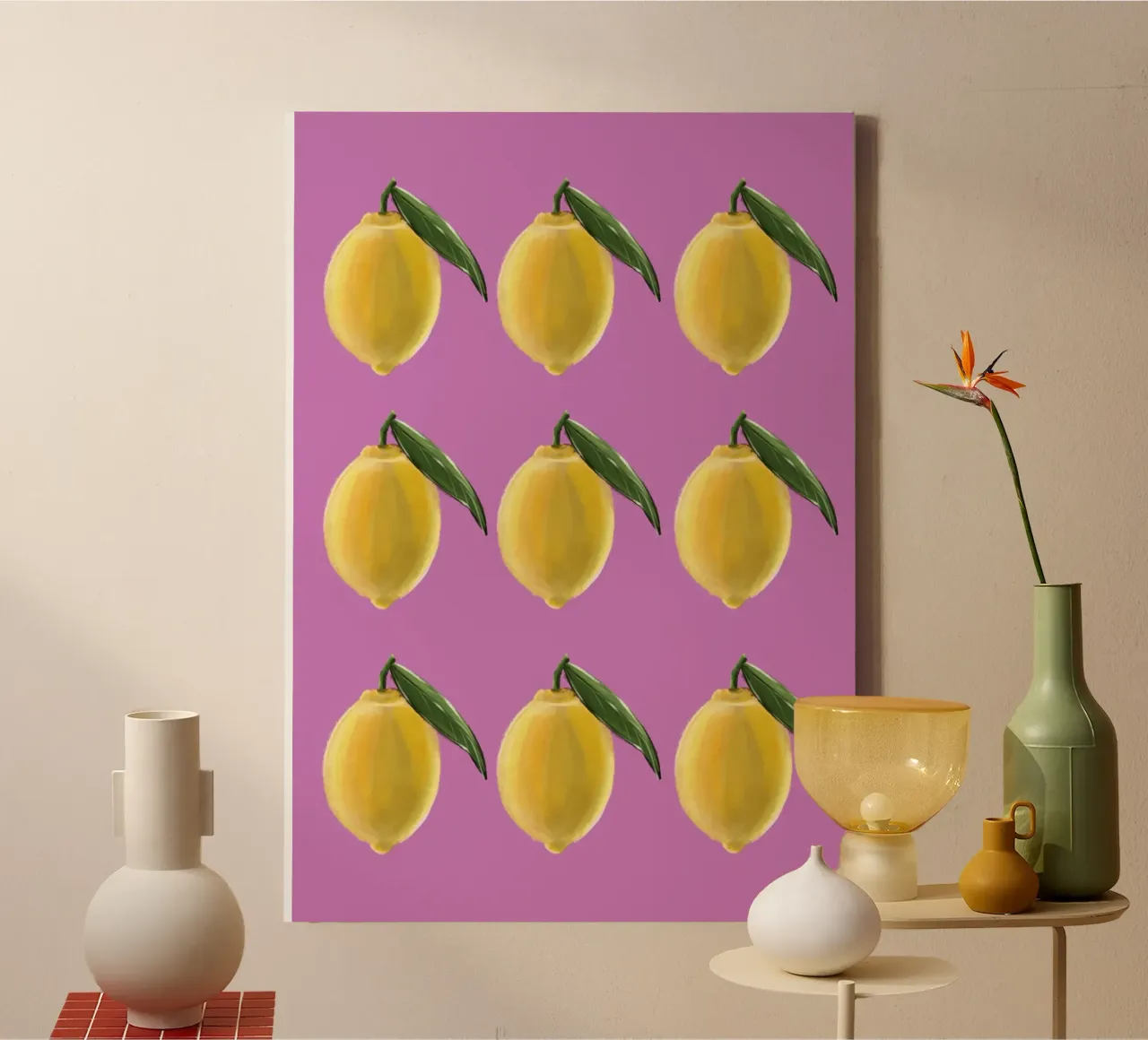 Lemons canvas by sketch_visual_studio