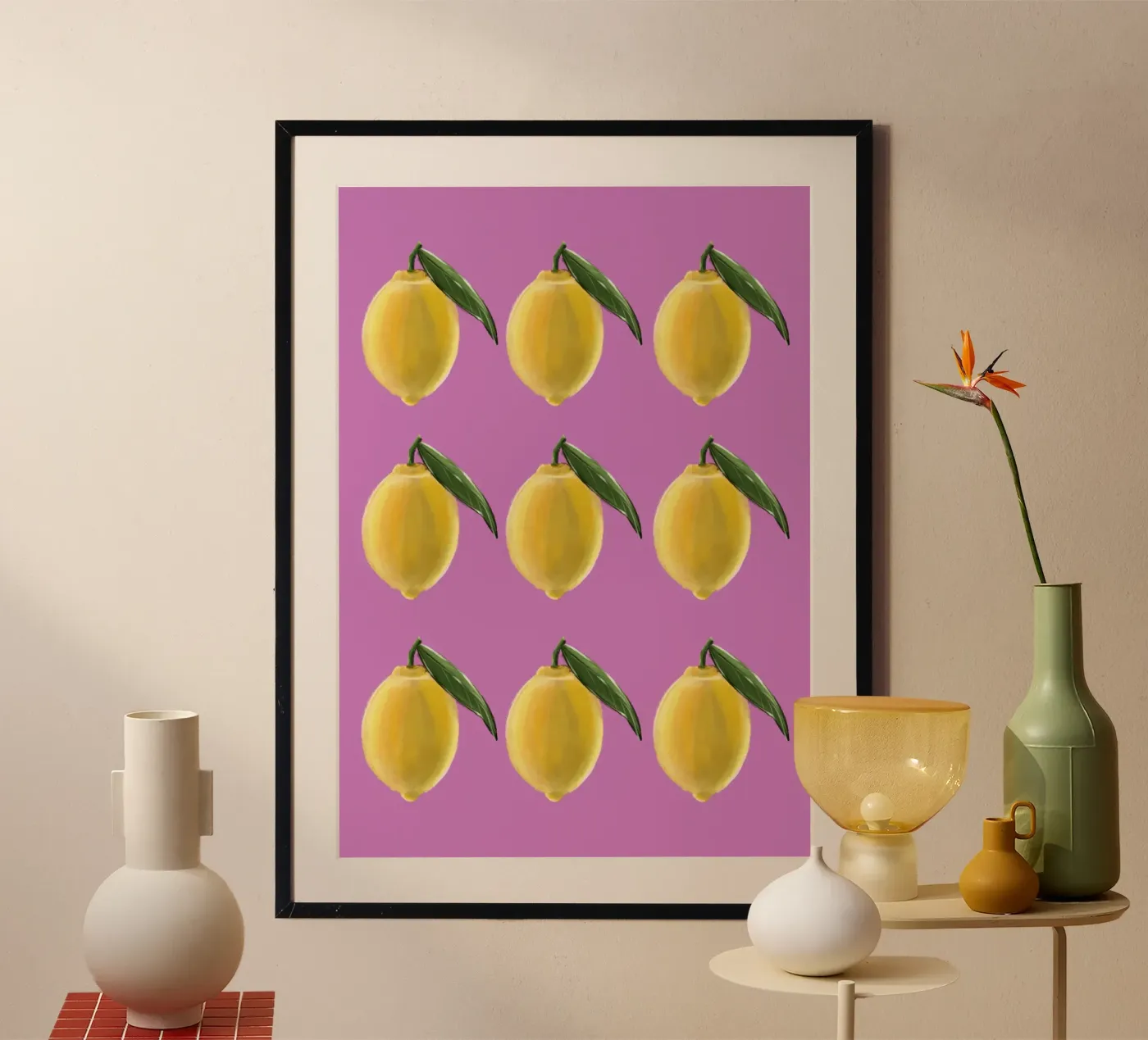 Lemons poster da by elle arts moments