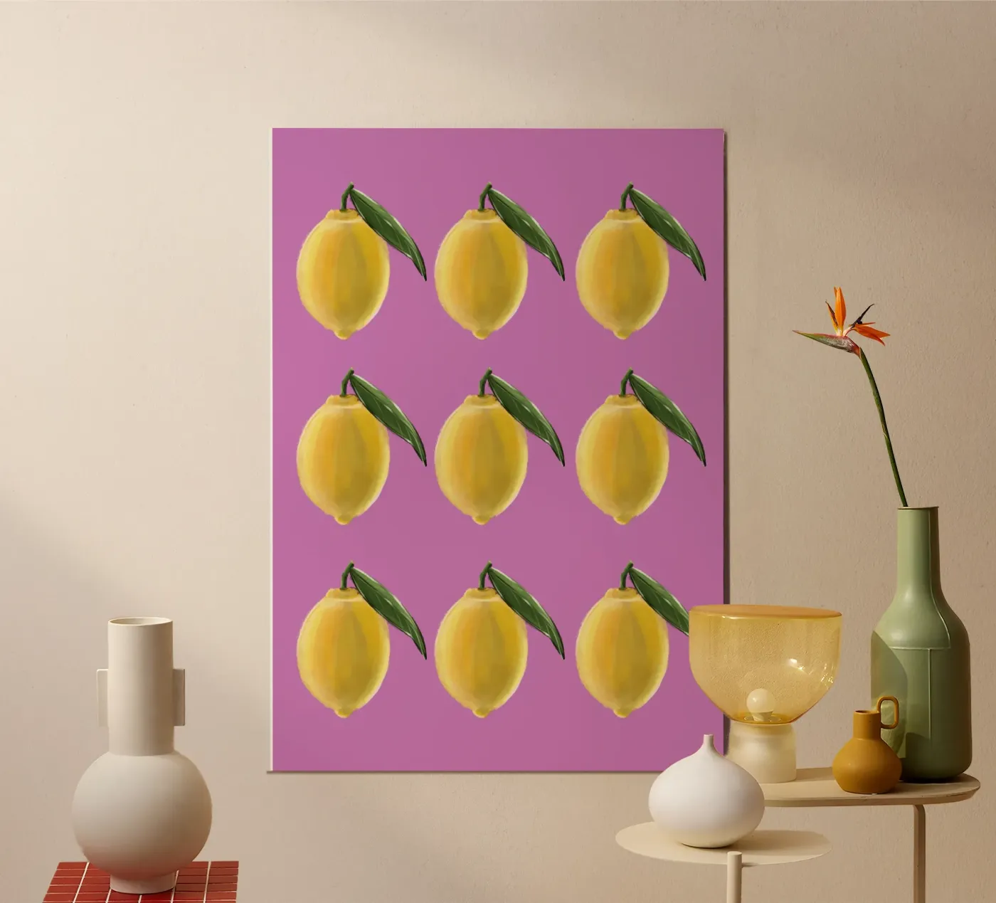 Lemons poster da by elle arts moments