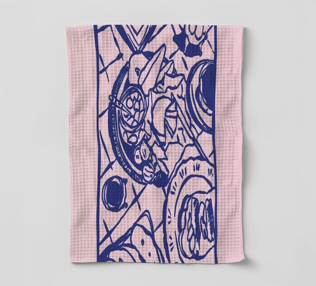 Boho Food 12 Breakfast paño de cocina de Boho Print Collection