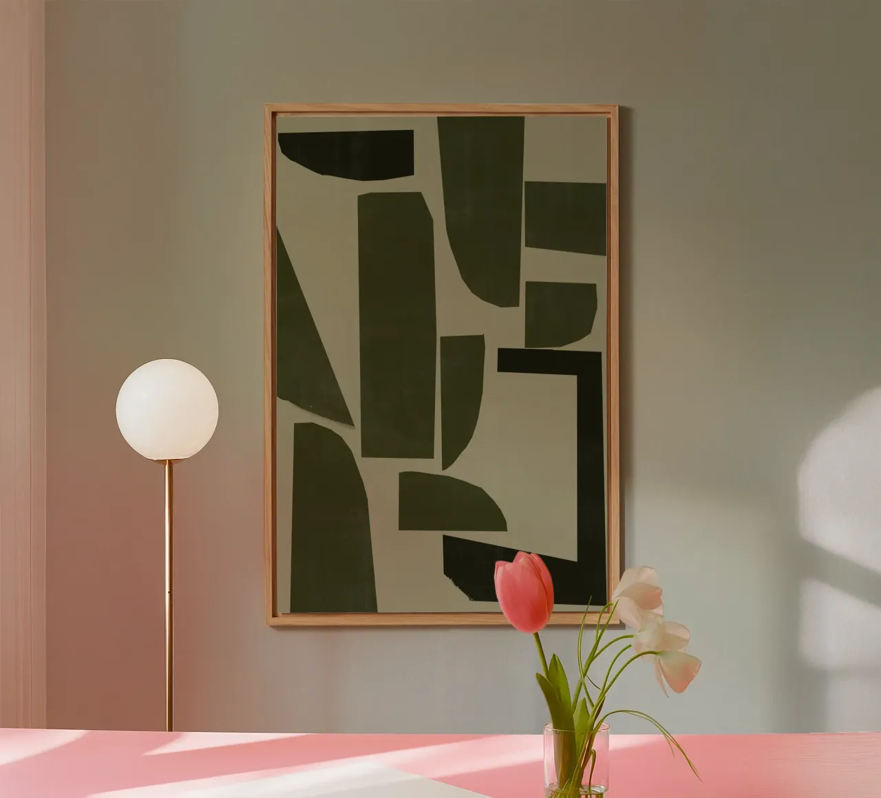 Abstract Shadows By THE MIUUS STUDIO alluminio dibond da Pictufy Winter Warmth