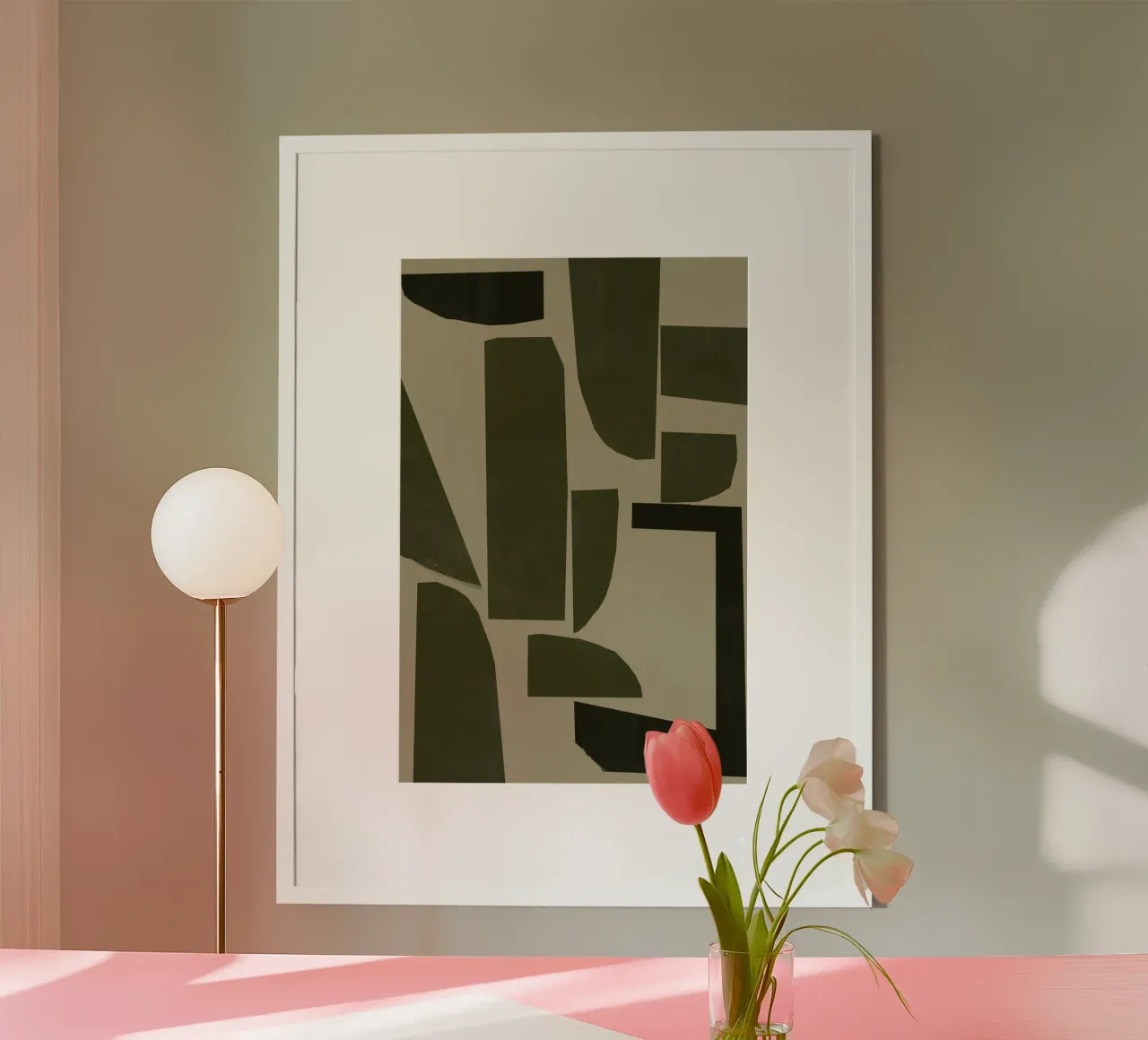 Abstract Shadows By THE MIUUS STUDIO poster da Pictufy Winter Warmth