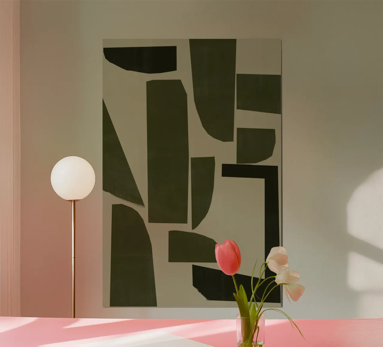 Abstract Shadows By THE MIUUS STUDIO poster da Pictufy Winter Warmth