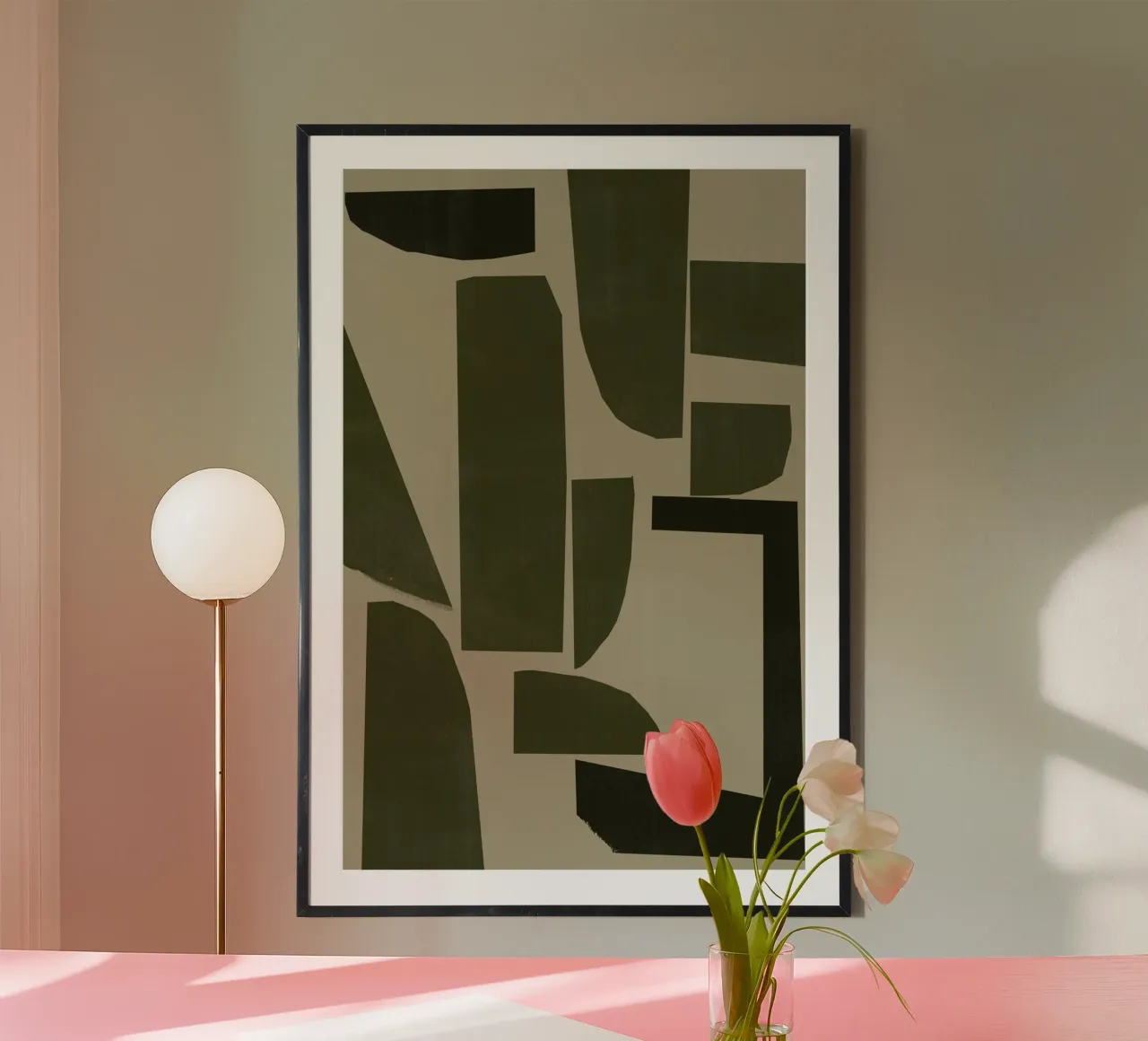 Abstract Shadows By THE MIUUS STUDIO poster da Pictufy Winter Warmth