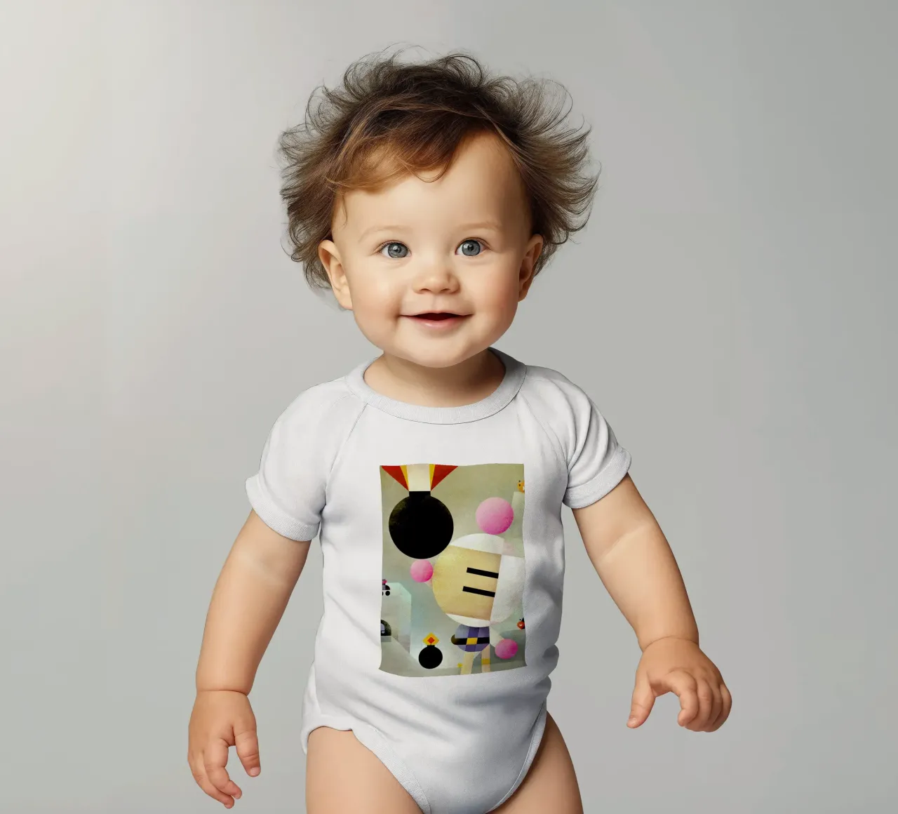 Bomberman body neonato maniche corte da Antony Squizzato