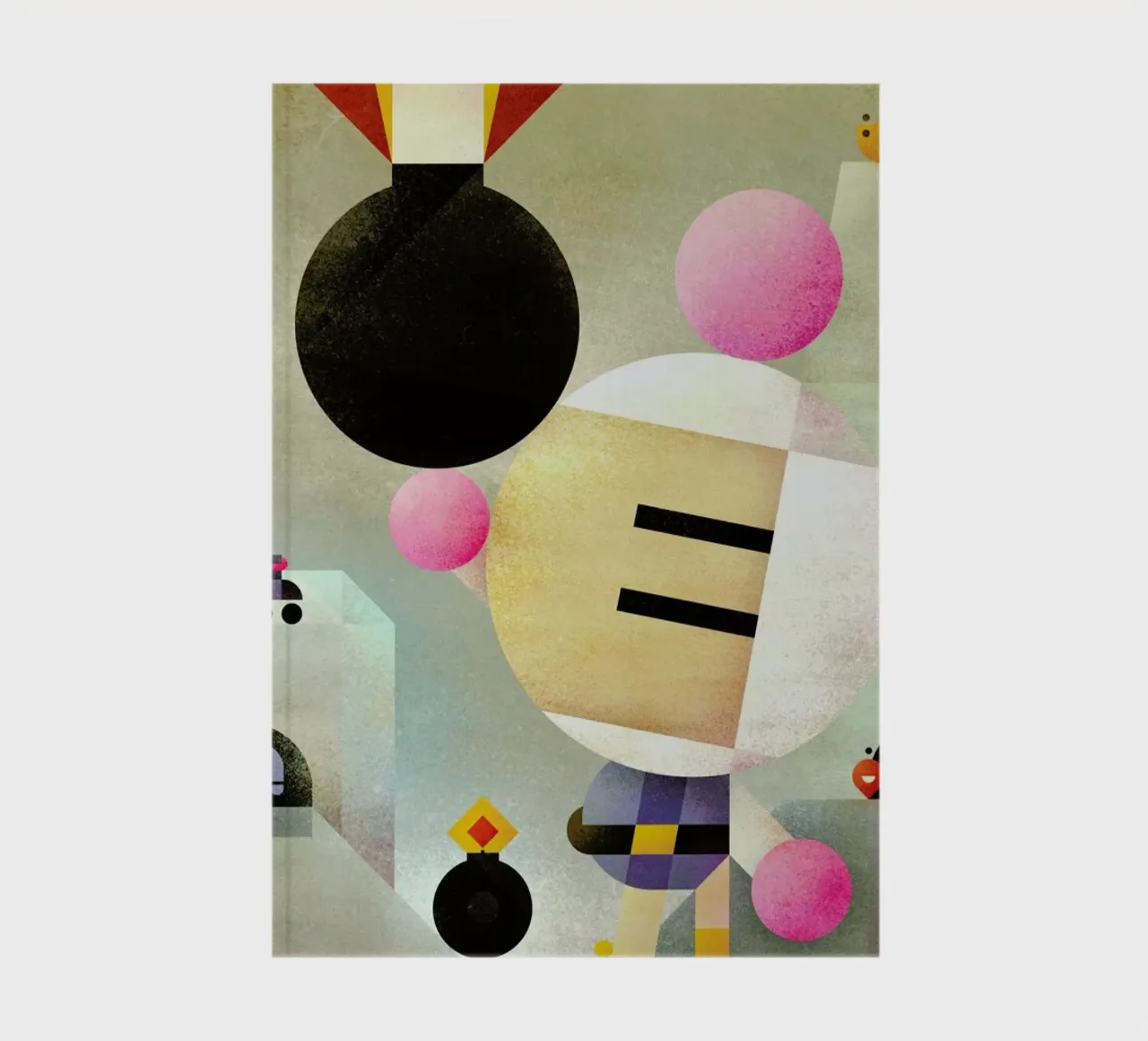 Bomberman notebook by Antony Squizzato