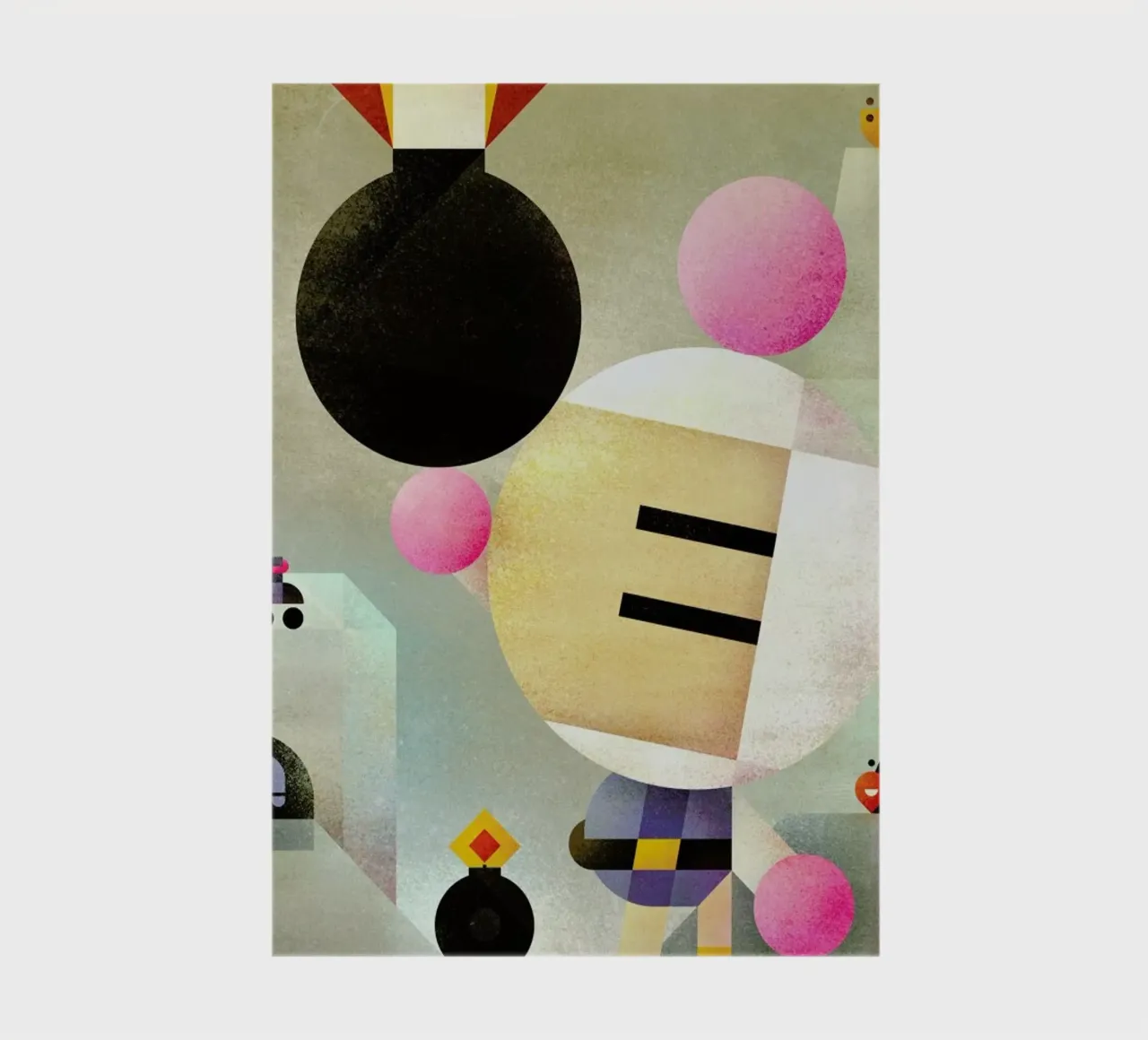 Bomberman notebook by Antony Squizzato