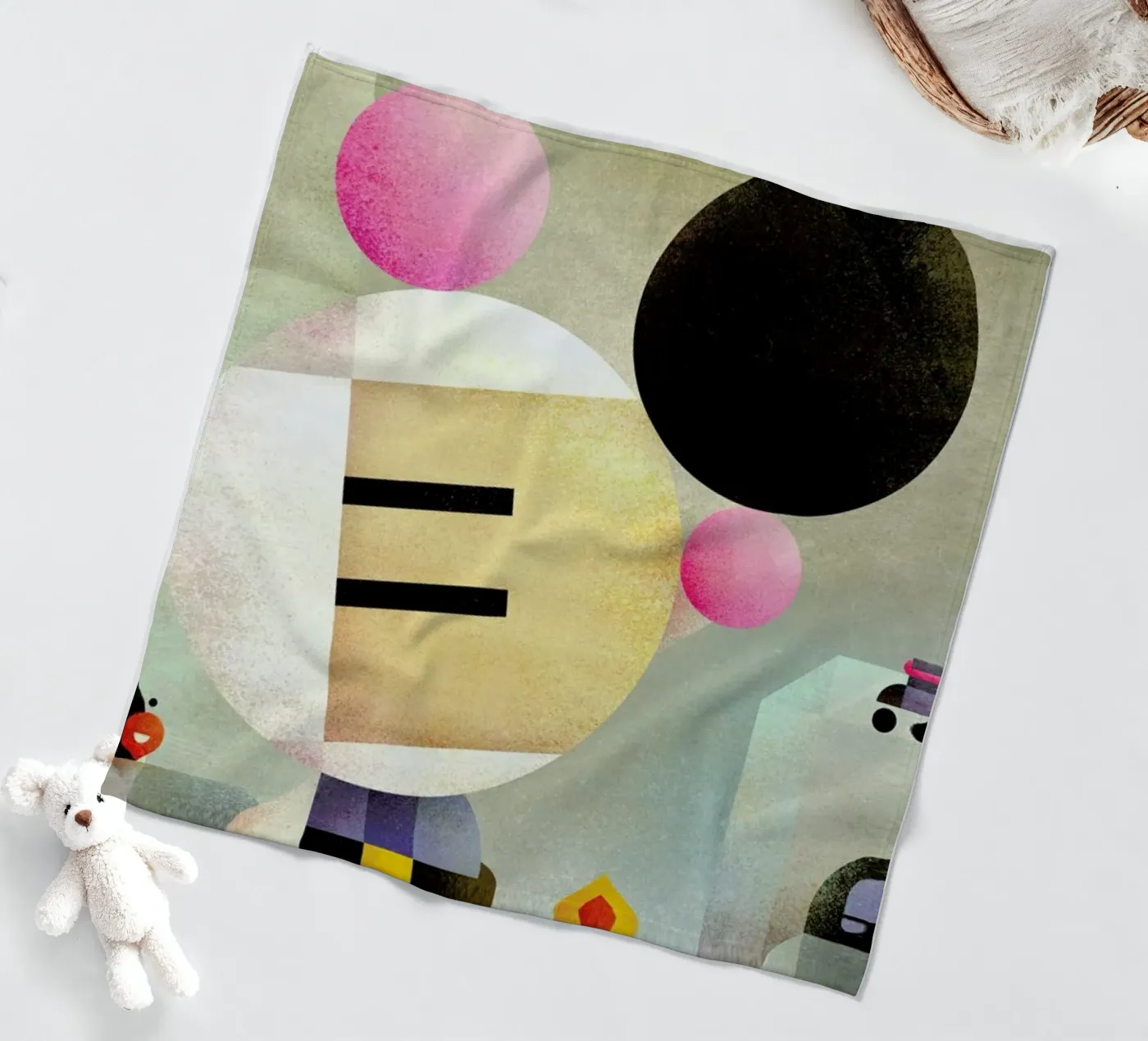 Bomberman Fleecedecke von Antony Squizzato