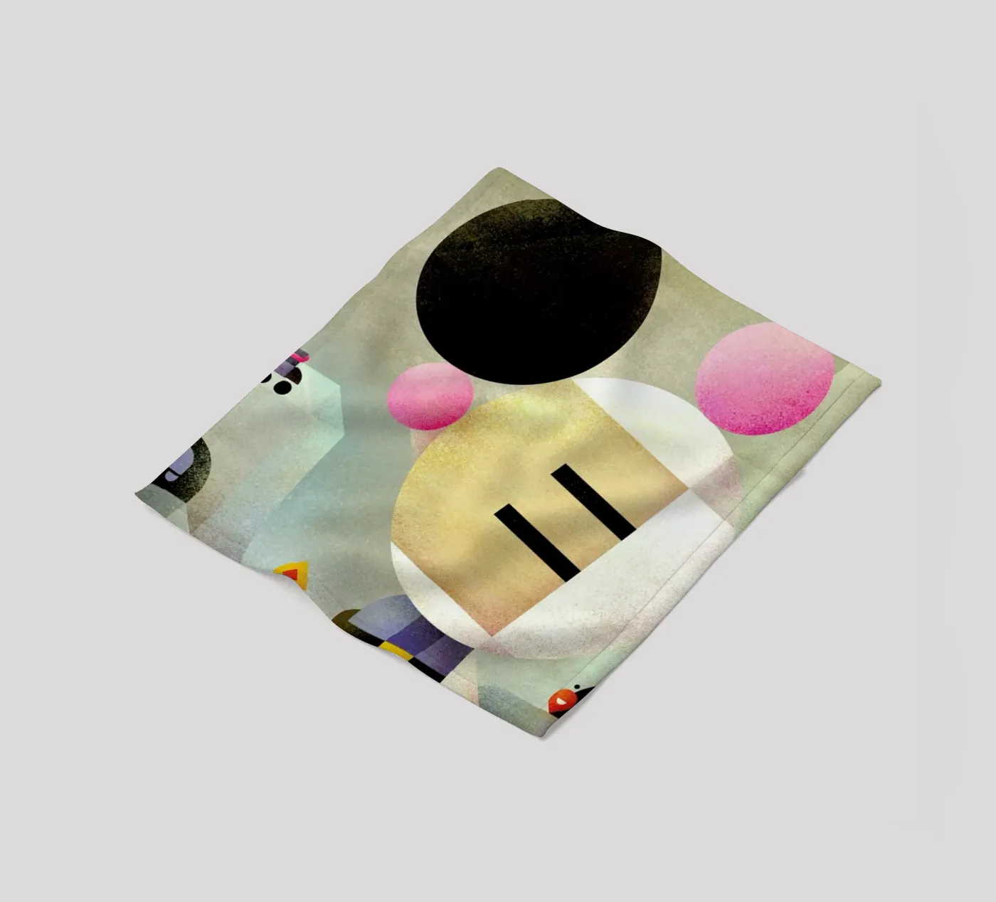 Bomberman fleecedeken van Antony Squizzato