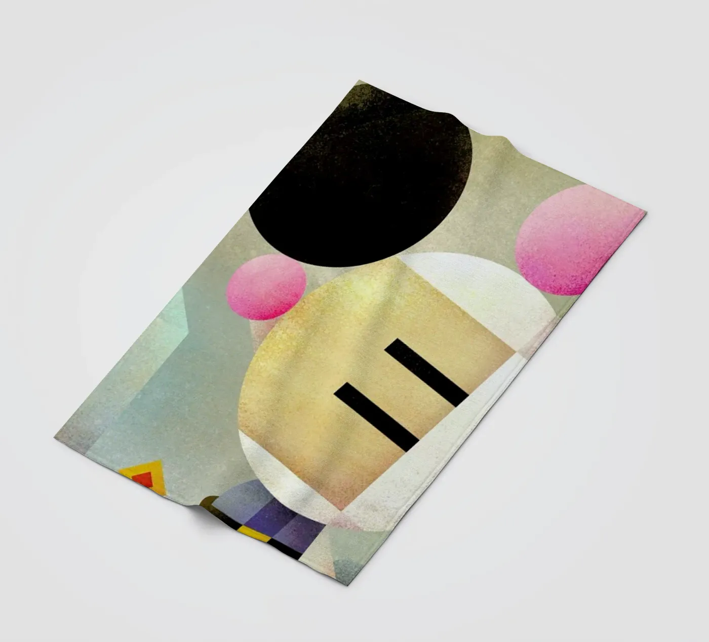Bomberman Fleecedecke von Antony Squizzato