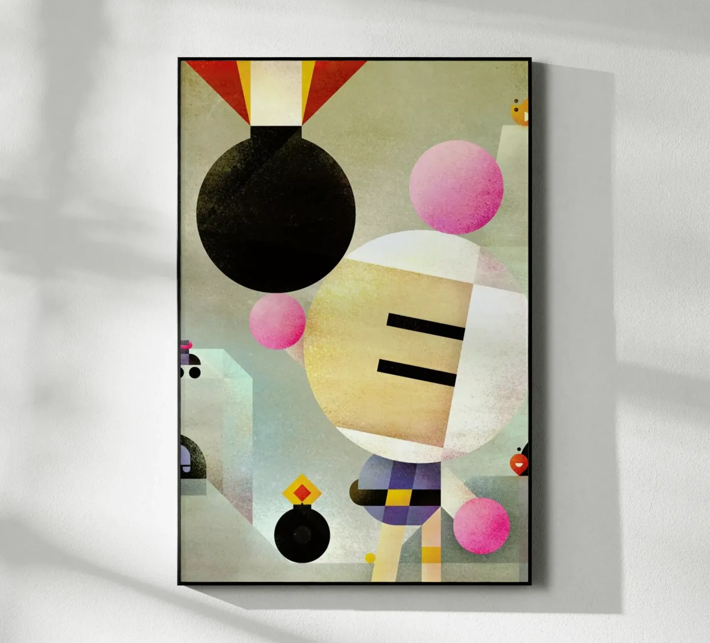 Bomberman plexiglas de Antony Squizzato