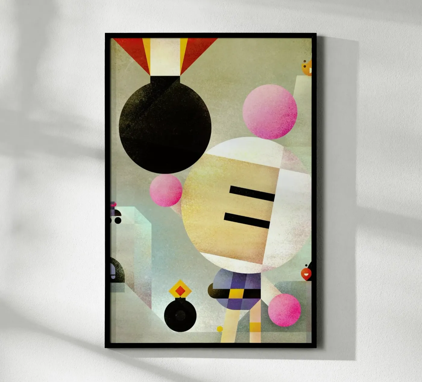 Bomberman poster van Antony Squizzato