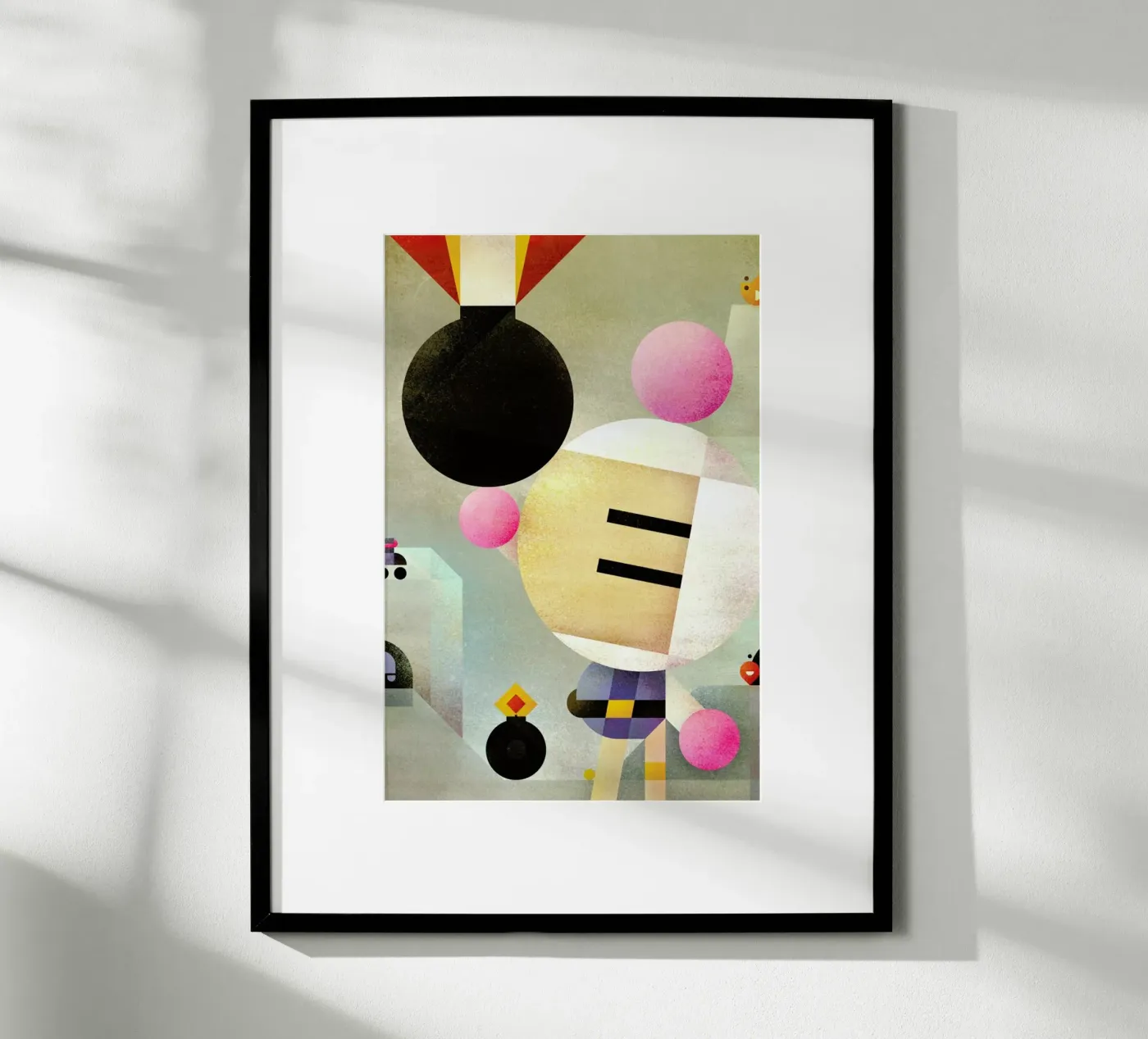 Bomberman poster van Antony Squizzato