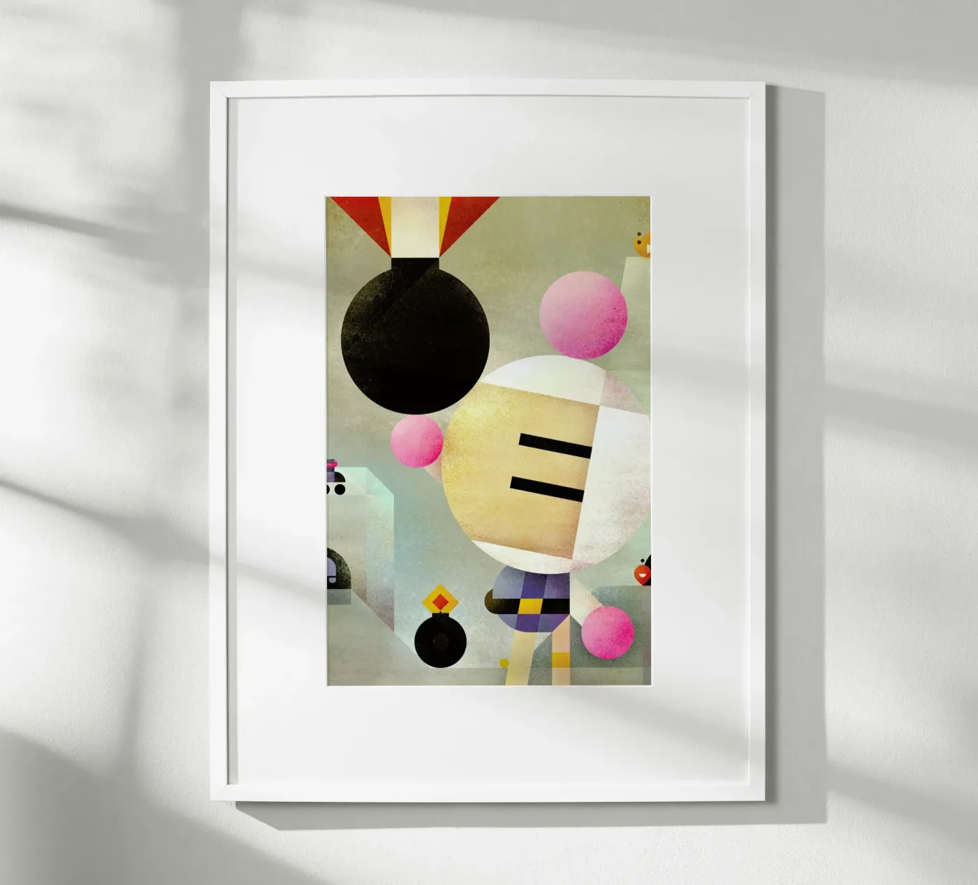 Bomberman poster van Antony Squizzato