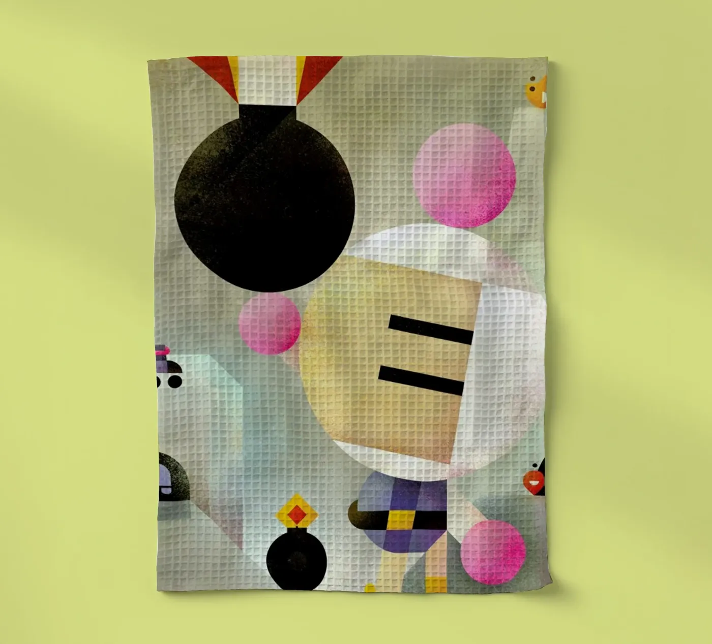 Bomberman torchon de Antony Squizzato