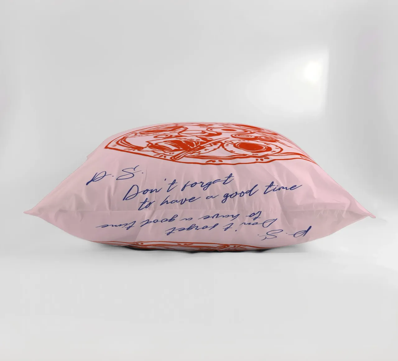 Boho Food 12 Good Time cuscino da Boho Print Collection