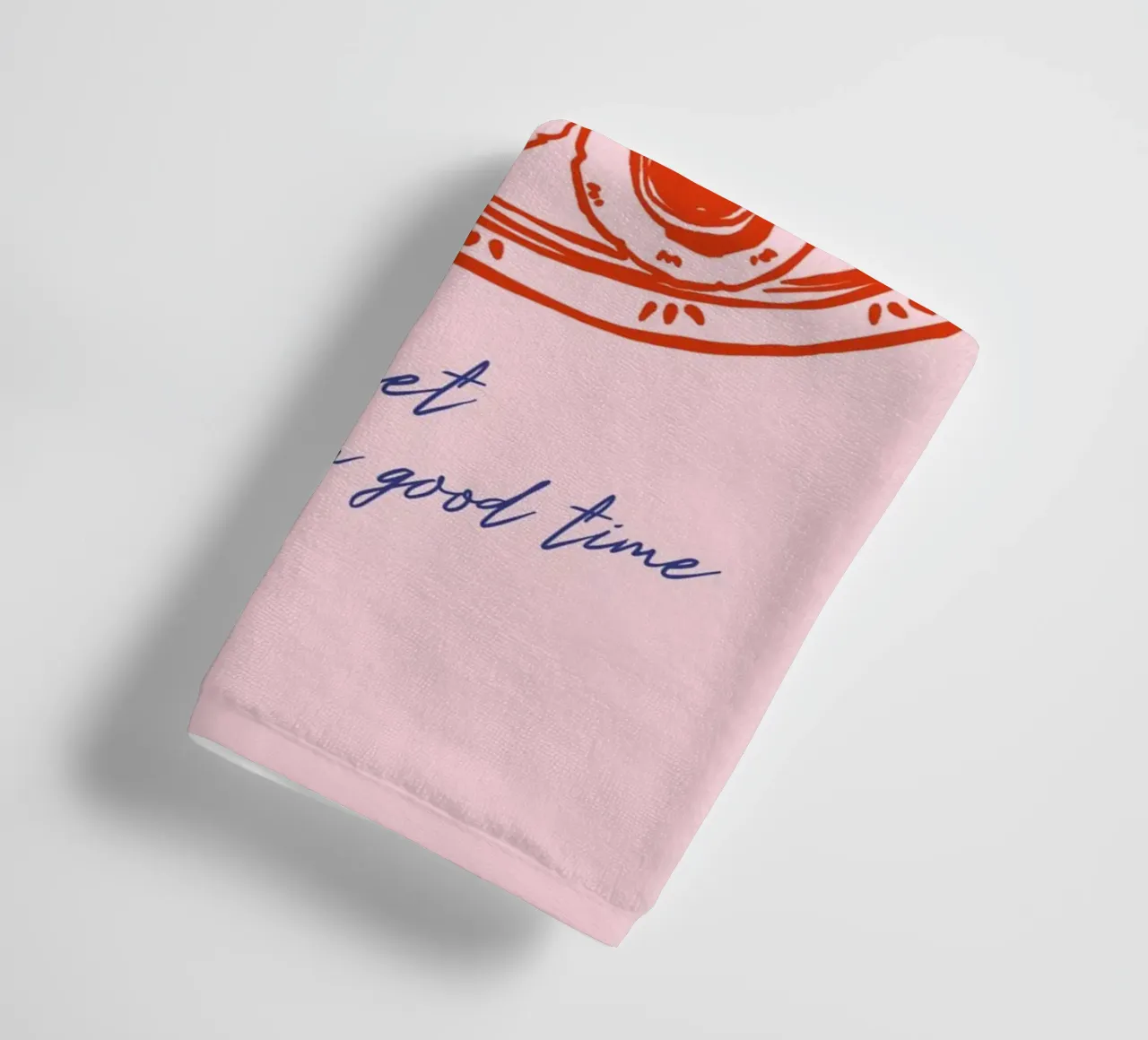 Boho Food 12 Good Time asciugamano da bagno da Boho Print Collection