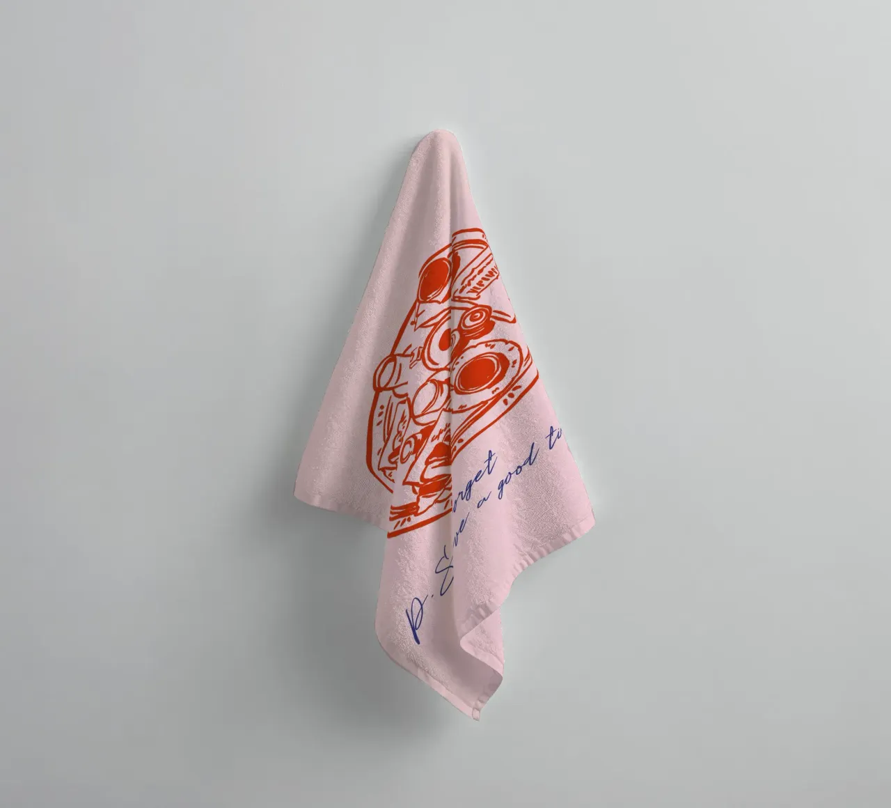 Boho Food 12 Good Time asciugamano da bagno da Boho Print Collection