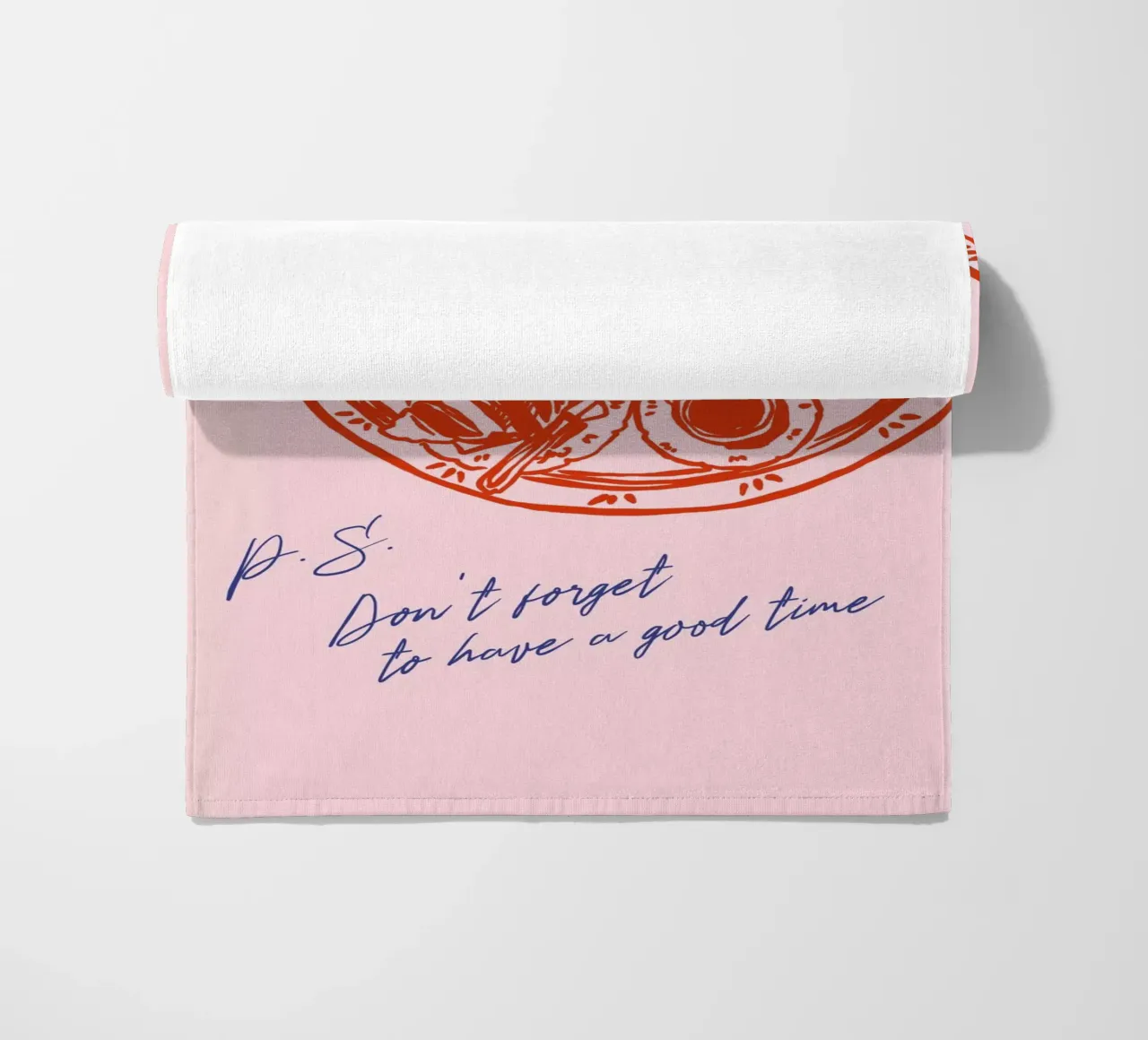 Boho Food 12 Good Time telo mare da Boho Print Collection