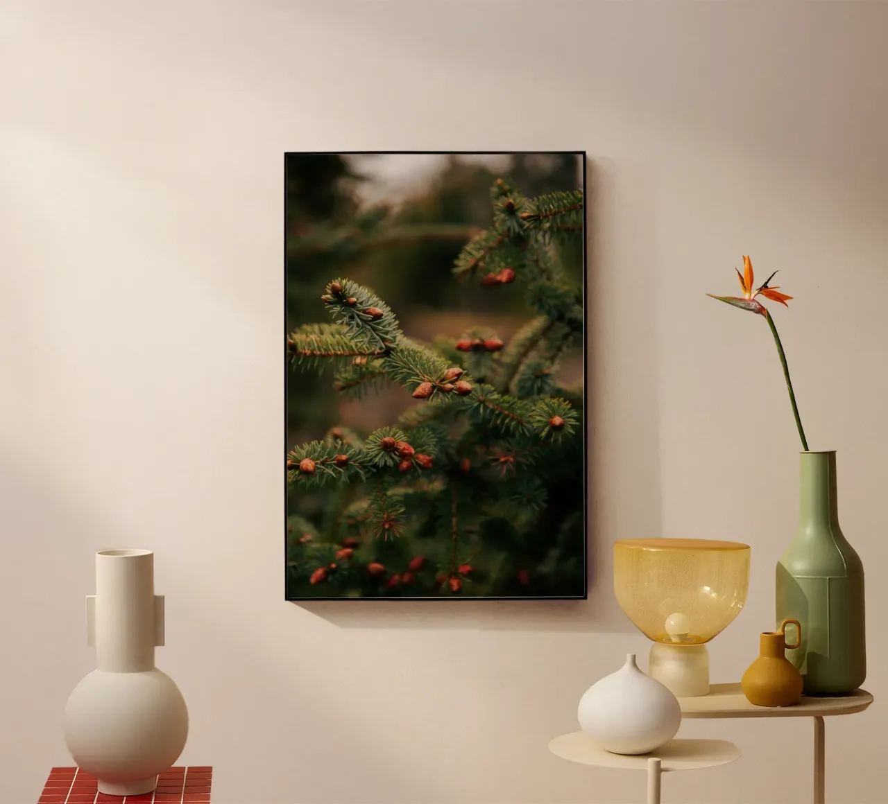 Spruce Tips plexiglass da wowhannahphotos