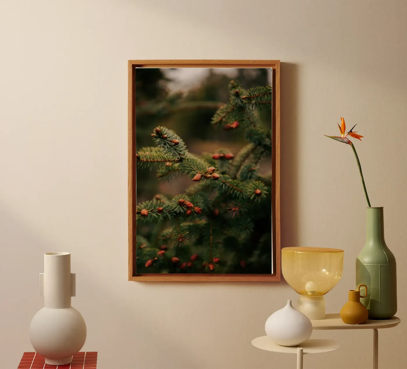Spruce Tips canvas van wowhannahphotos
