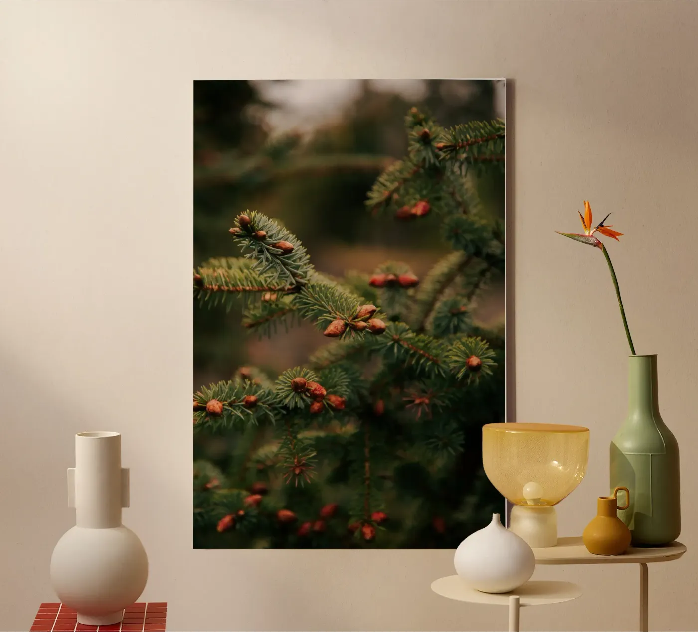 Spruce Tips canvas van wowhannahphotos