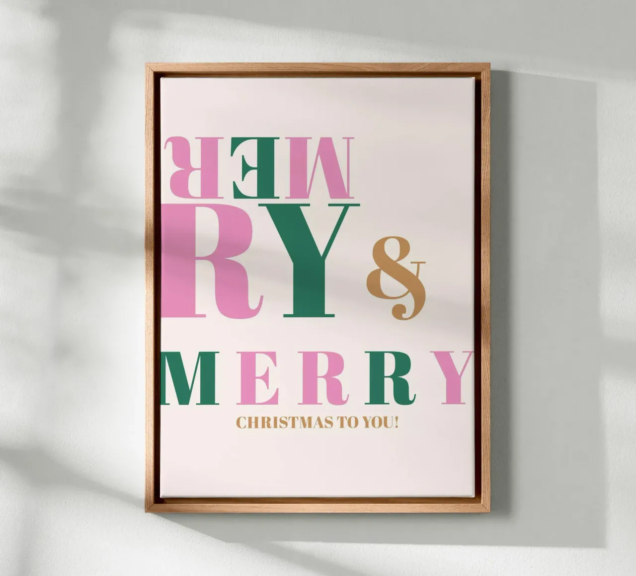 Merry and Merry Bold canvas by janamossmann